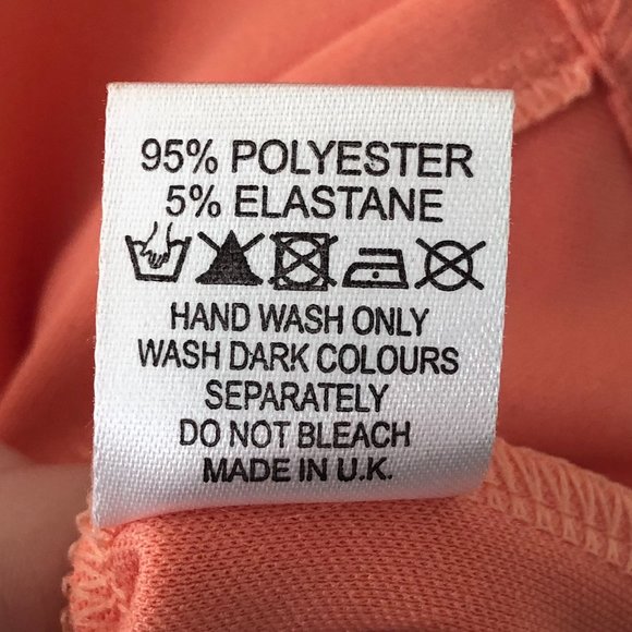 NWOT Sleeveless Dress in Bright Coral Size 1 - Picture 9 of 10